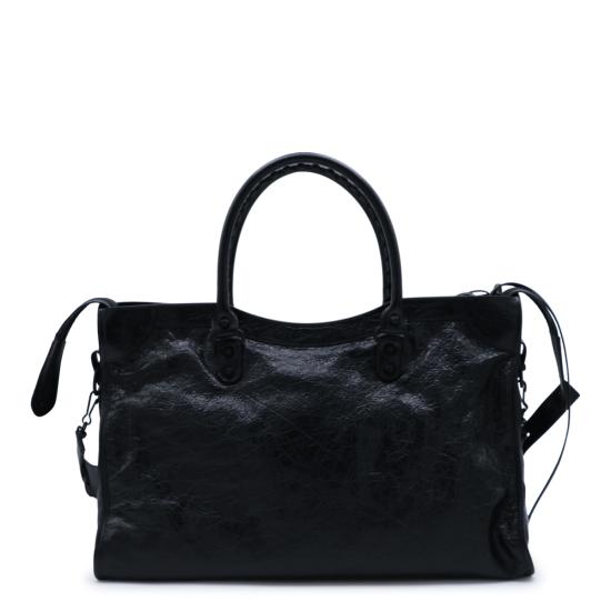 26FW 발렌시아가 르 시티 백 라지 865765 2ACME1000 BLACK - BALENCIAGA