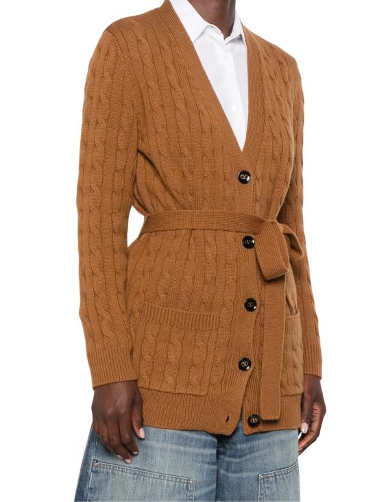 26FW 발렌티노 가라바니 가디건 BKA16DAB9 10R BROWN - VALENTINO GARAVANI