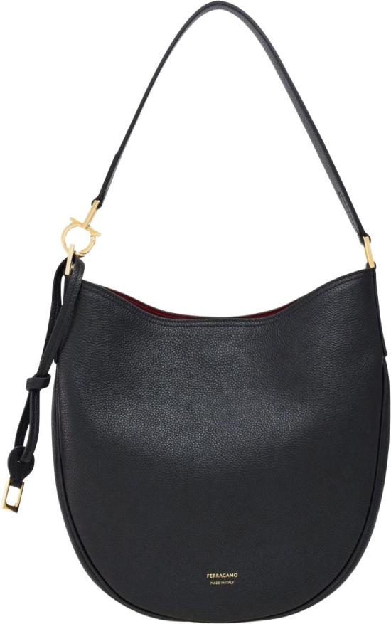 26FW 살바토레 페라가모 미디엄 호보백 21A170785028003 BLACK