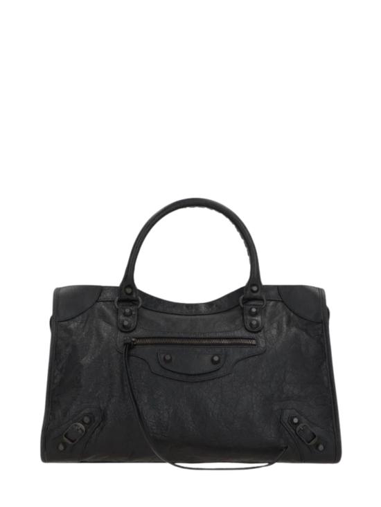 26FW 발렌시아가 르 시티 백 865760 2ACFH1000 BLACK