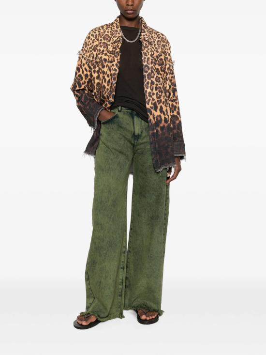 26FW 알13 블라우스 R13WR075 R920B Leopard - R13