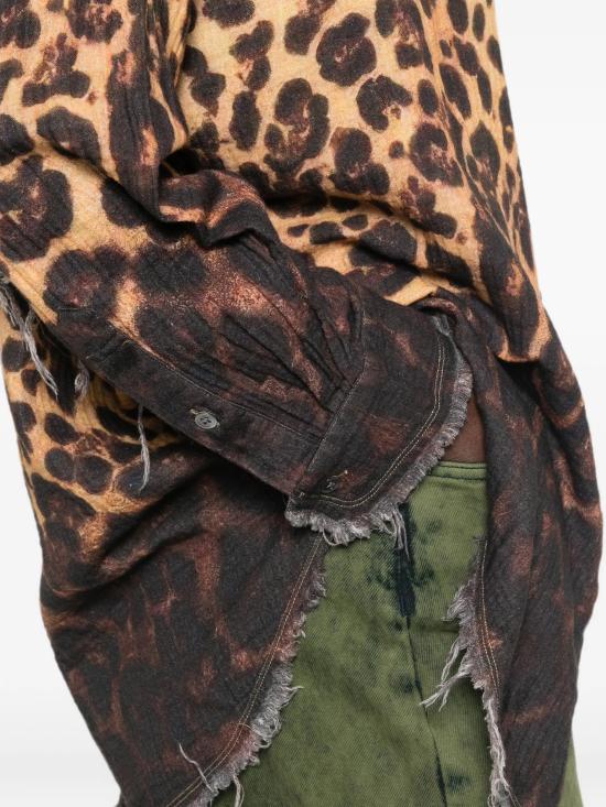 26FW 알13 블라우스 R13WR075 R920B Leopard - R13