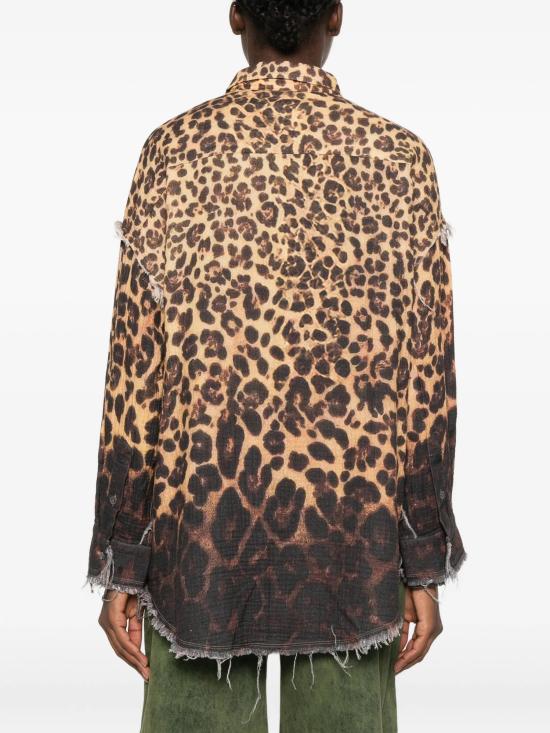 26FW 알13 블라우스 R13WR075 R920B Leopard - R13