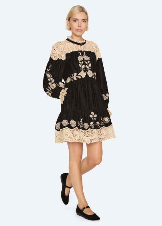  씨뉴욕 숏 원피스 AW26 129 BLACK