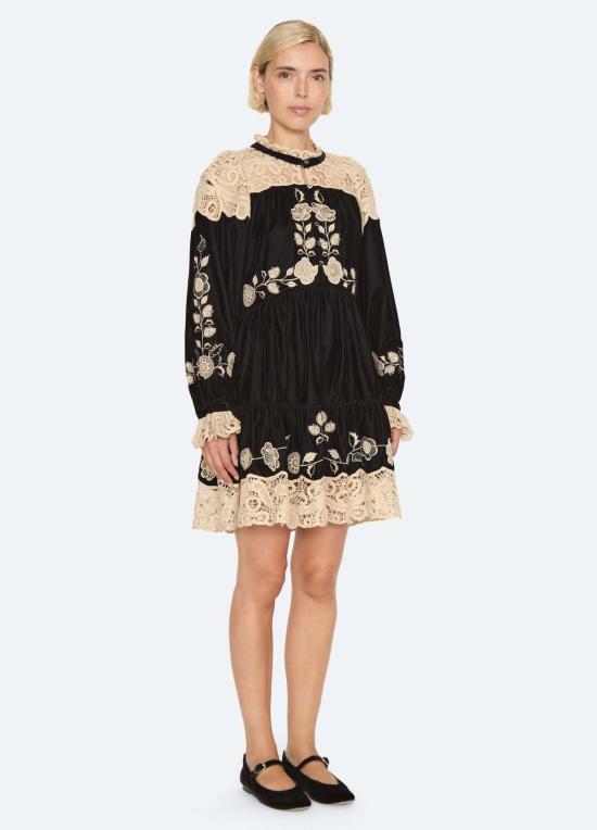  씨뉴욕 숏 원피스 AW26 129 BLACK - SEA NY