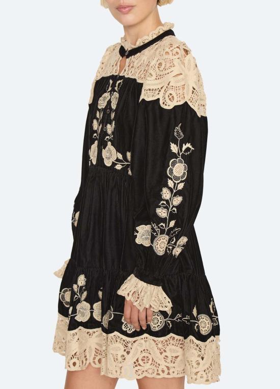  씨뉴욕 숏 원피스 AW26 129 BLACK - SEA NY