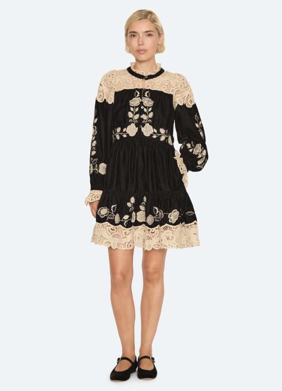  씨뉴욕 숏 원피스 AW26 129 BLACK - SEA NY