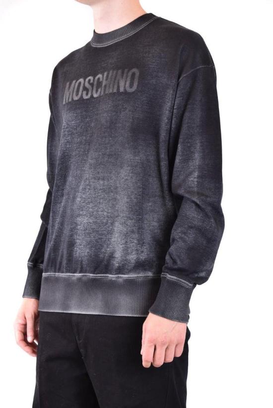 26FW 모스키노 긴팔 티셔츠 9842363433246 BLACK - MOSCHINO