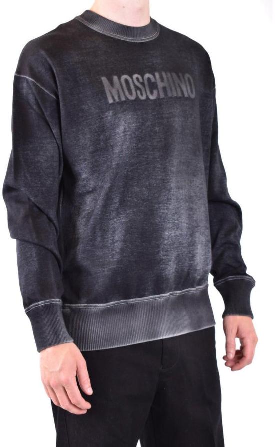 26FW 모스키노 긴팔 티셔츠 9842363433246 BLACK - MOSCHINO