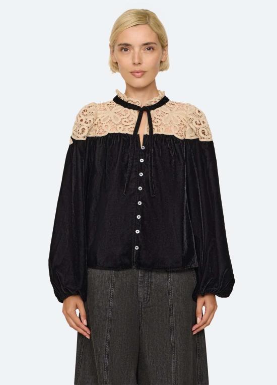  씨뉴욕 블라우스 AW26 127 BLACK
