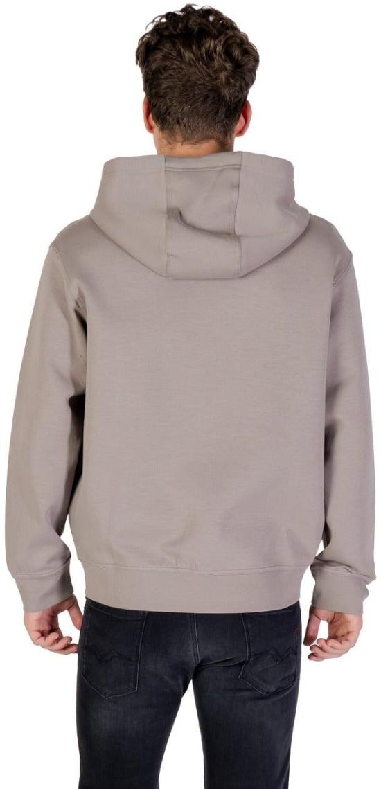 26FW 알마니 후드 티셔츠 9843836846366 GREY - ARMANI