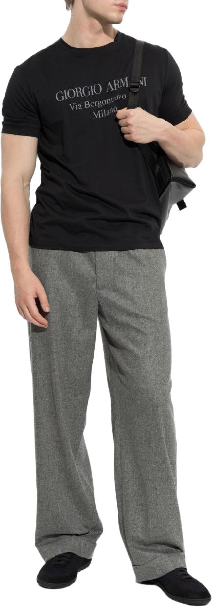 26FW 조르지오 아르마니 팬츠 GM004537TE11804M8003 GREY - GIORGIO ARMANI