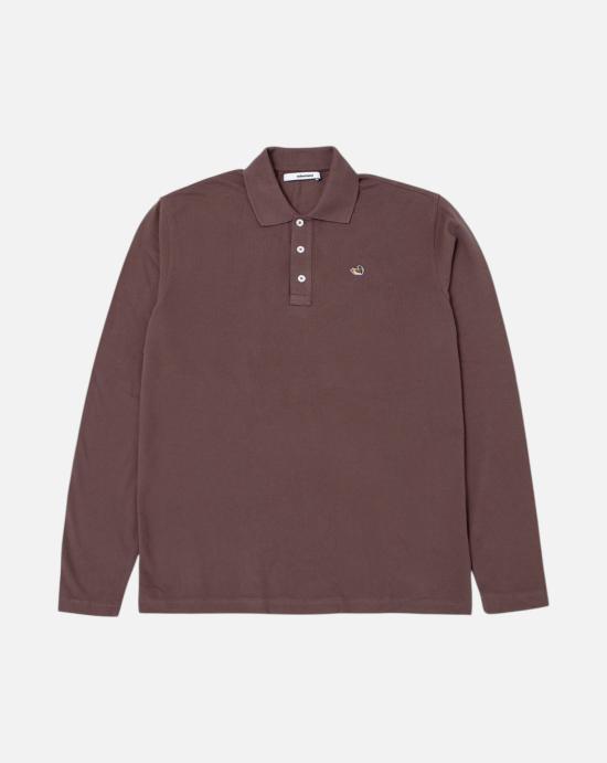 26FW 에드몬드 스튜디오 폴로 티셔츠 3262001790 PLAIN CHOCOLATE