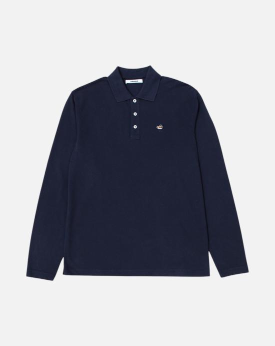 26FW 에드몬드 스튜디오 폴로 티셔츠 3262001590 PLAIN NAVY