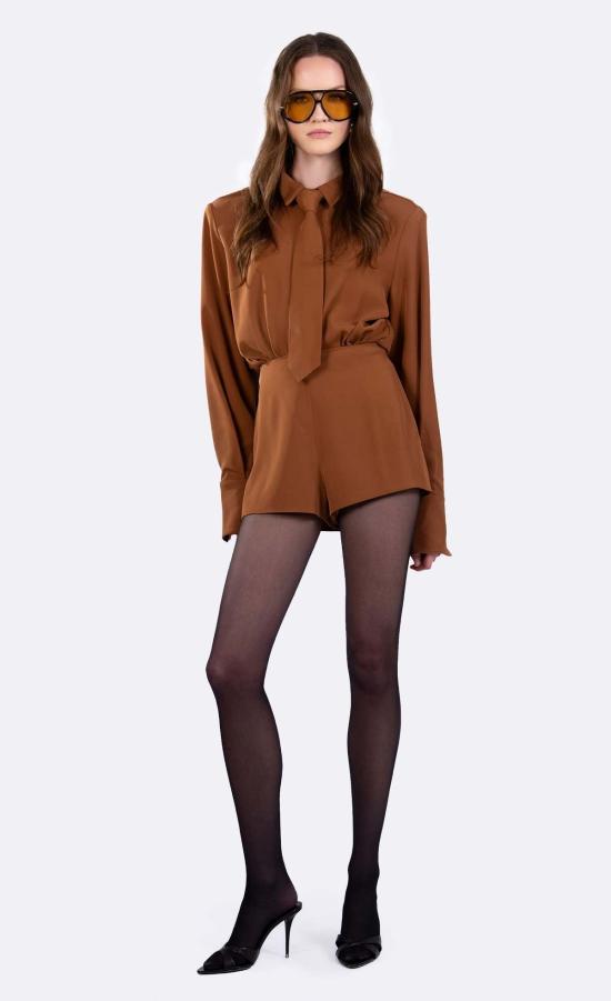  논살란트 레이블 숏팬츠 무심한 라벨 클라라 쇼트 카라멜