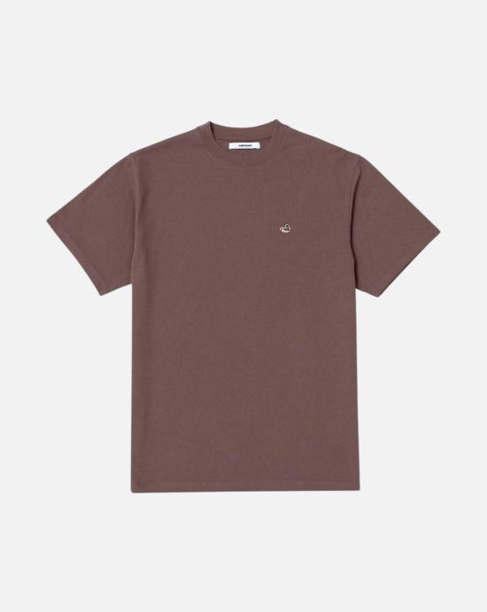 26FW 에드몬드 스튜디오 반팔 티셔츠 3263001790 PLAIN CHOCOLATE