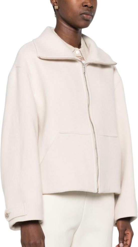 26FW 세미쿠튀르 코트 Y6WV54W512 WHITE - SEMI-COUTURE
