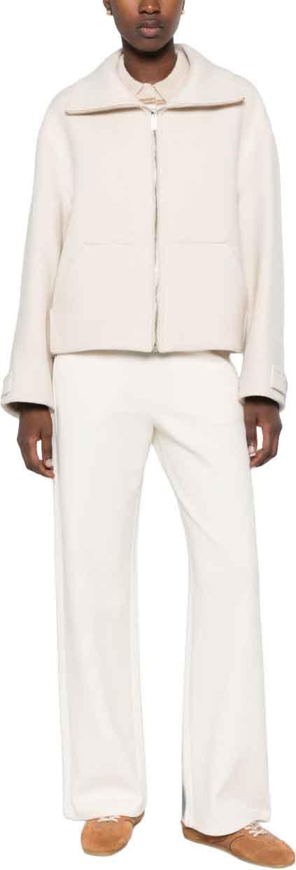 26FW 세미쿠튀르 코트 Y6WV54W512 WHITE - SEMI-COUTURE