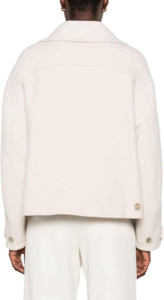 26FW 세미쿠튀르 코트 Y6WV54W512 WHITE - SEMI-COUTURE