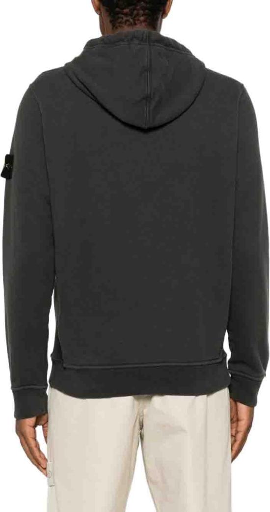 26FW 스톤 아일랜드 오가닉 코튼 플리스 후드 L2S156100048S0A20V0062 DONKERGREY - STONE ISLAND