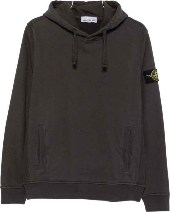 26FW 스톤 아일랜드 오가닉 코튼 플리스 후드 L2S156100048S0A20V0062 DONKERGREY
