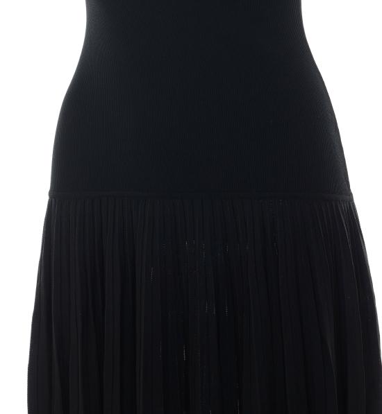 26FW 알라이아 롱 원피스 AA9R2937K219C 995 Black - ALAIA
