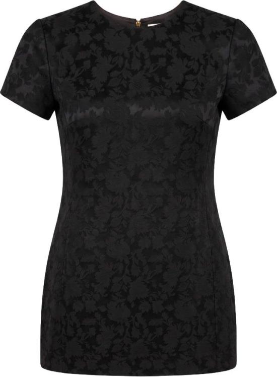 26FW 생로랑 숏 원피스 A002HIY3L661000 BLACK