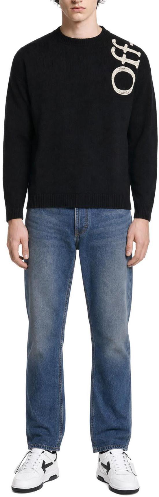 26FW 오프화이트 스웨터 2599328 BLACK - OFF WHITE