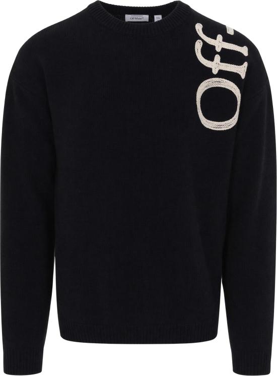 26FW 오프화이트 스웨터 2599328 BLACK