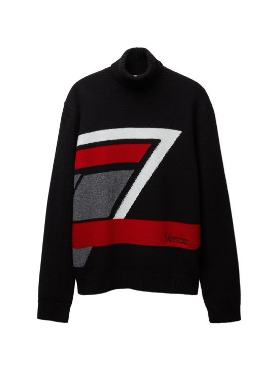 26FW 베르사체 스웨터 10268291A19205 1B000 Black