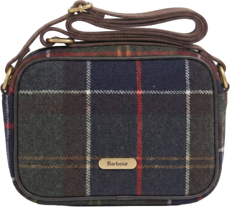 26FW 바버 숄더백 262MLBA0543TN11CLASSICTARTAN NAVY