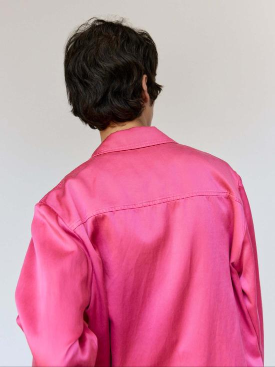  드리스 반 노튼 긴팔 셔츠 Dries Van Noten Vorries 오버다이드 큐프로 재킷 - DRIES VAN NOTEN