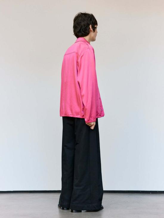  드리스 반 노튼 긴팔 셔츠 Dries Van Noten Vorries 오버다이드 큐프로 재킷 - DRIES VAN NOTEN