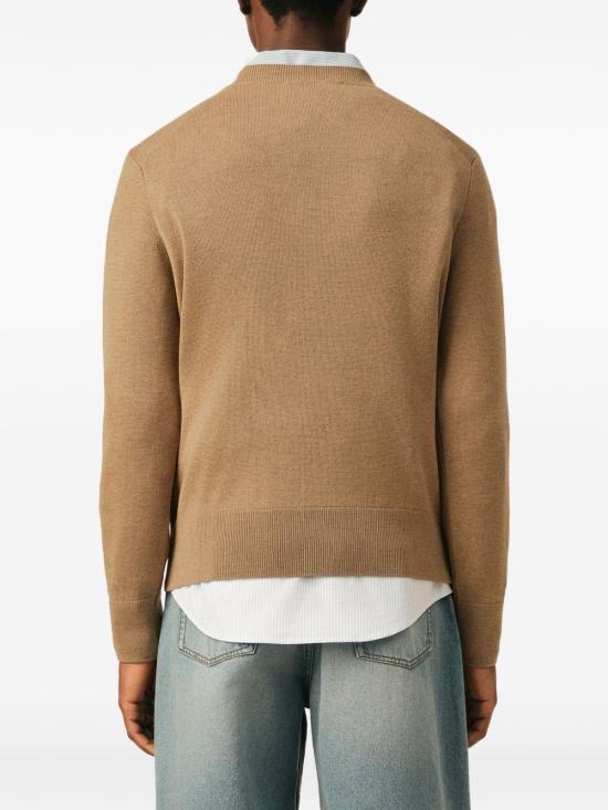 26FW 아미 ADC 크루넥 스웨터 HKS826001 A335 Beige - AMI