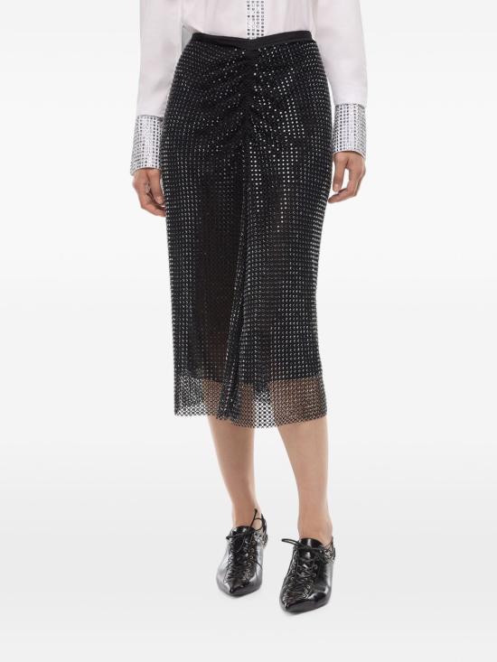 26FW 핑코 미디 스커트 107323BERLINA A3IHZ99 NERO - PINKO
