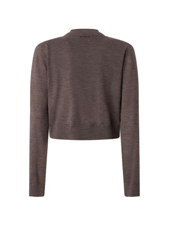 26FW 핑코 가디건 107259TALLIN A3FYI66 Beige - PINKO