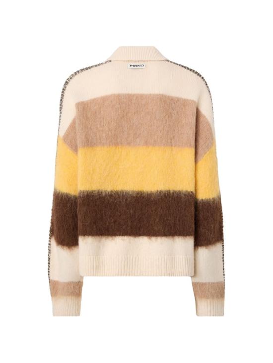 26FW 핑코 폴로 티셔츠 107860STRILLO A3P0ZLF BIANCO - PINKO