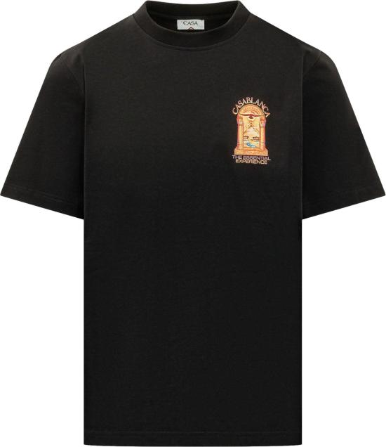 26FW 카사블랑카 탑 MAW26JTS00113 BLACK