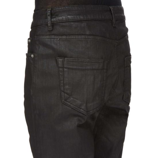 26FW 릭 오웬스 팬츠 디트로이트 컷  블랙 왁스 - RICK OWENS
