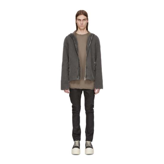 26FW 릭 오웬스 팬츠 디트로이트 컷  블랙 왁스 - RICK OWENS