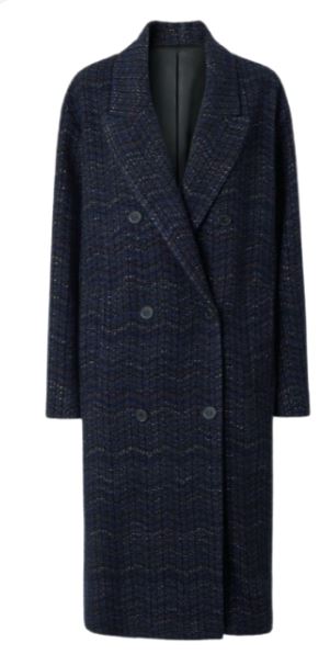 26FW 미소니 코트 DS26WC09 BC006HS72QW Tonal blue