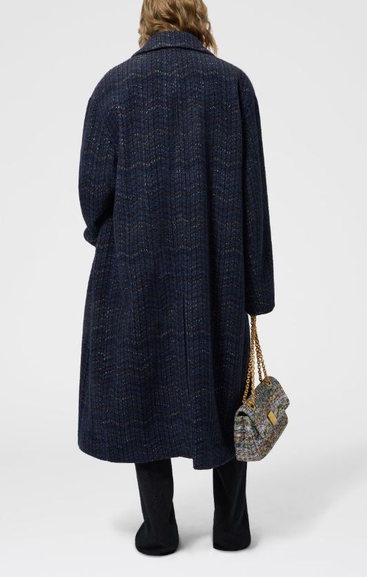 26FW 미소니 코트 DS26WC09 BC006HS72QW Tonal blue - MISSONI
