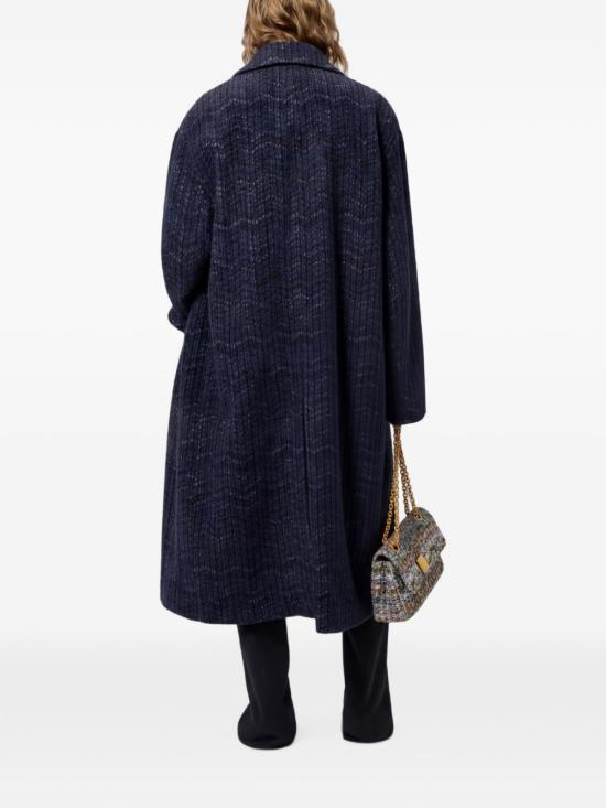 26FW 미소니 코트 DS26WC09 BC006HS72QW TONAL BLUE - MISSONI