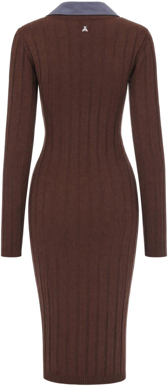 26FW 파트리지아페페 롱 원피스 8A0372KK021J521 BROWN - PATRIZIA PEPE