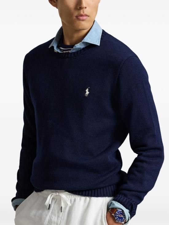 26FW 폴로 랄프로렌 스웨터 710810846 503 HUNTER NAVY W C8135 PP - POLO RALPH LAUREN