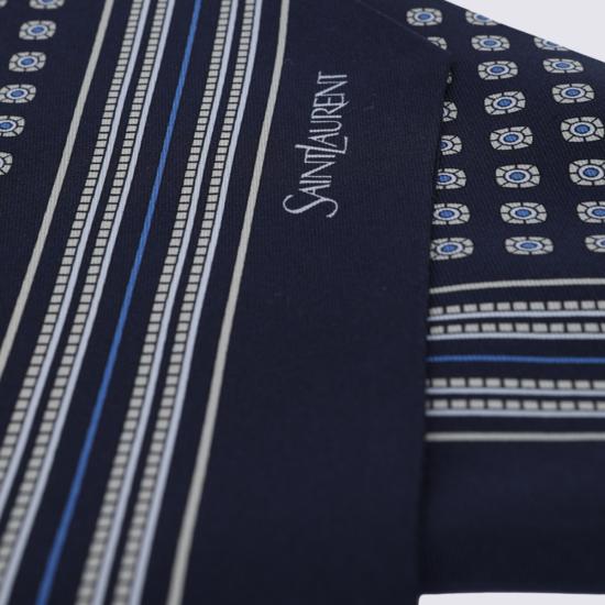 26FW 생로랑 머플러/스카프 868256 3Y0014188 Navy - SAINT LAURENT