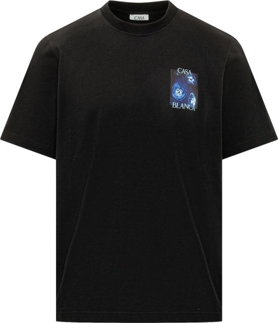 26FW 카사블랑카 탑 MAW26JTS00111 BLACK