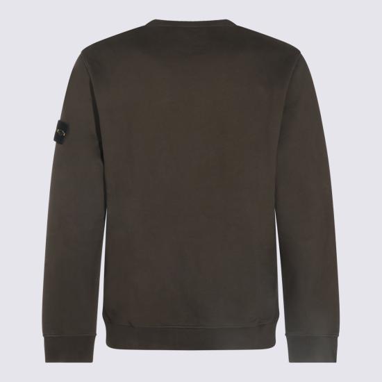 26FW 스톤 아일랜드 60120 코튼 플리스 스웨트셔츠 L2S156100049 S0A20V0078 COAL GREY - STONE ISLAND