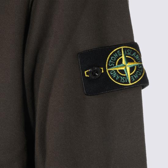 26FW 스톤 아일랜드 60120 코튼 플리스 스웨트셔츠 L2S156100049 S0A20V0078 COAL GREY - STONE ISLAND