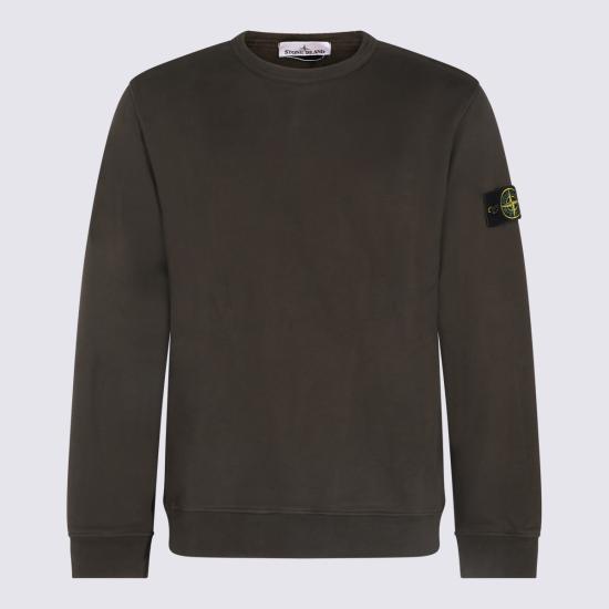 26FW 스톤 아일랜드 60120 코튼 플리스 스웨트셔츠 L2S156100049 S0A20V0078 COAL GREY